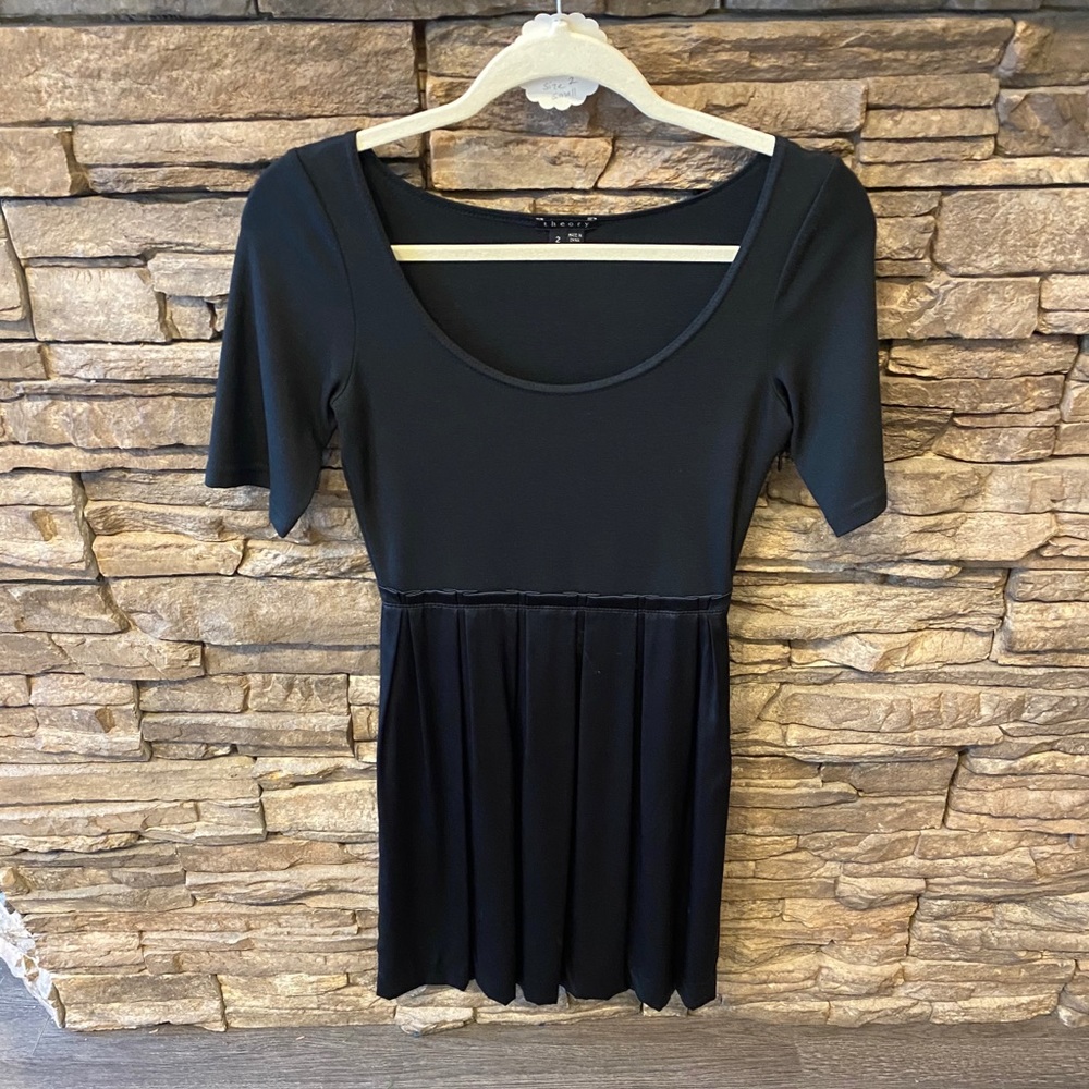 Theory black dress